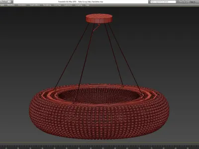 Kebo luxury italy chandelier Low-poly 3D model