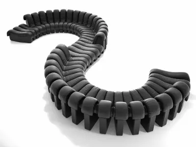 DS 600 Modular Sofa 3D model