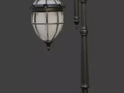 street light 3d model 3D model shop