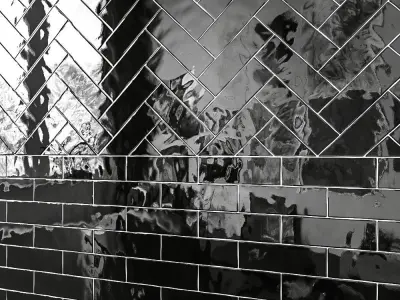 Cloe 3 x 8 Ceramic Subway Tile 3D model