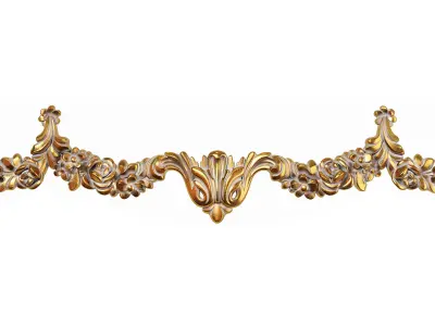 Classic carved 122 3D model