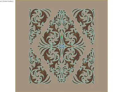ornament 3d model 1 3D model