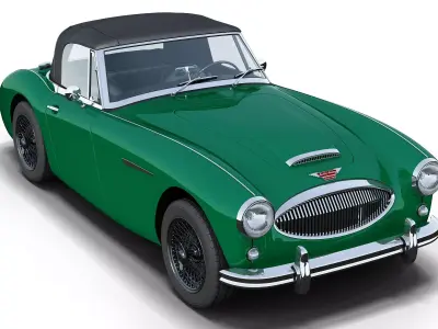 Austin-Healey 3000 MkII 3D model