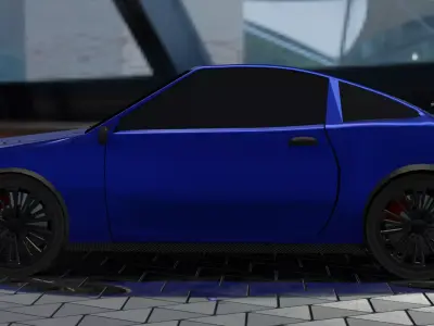 CAR-Model1 car for gta Low-poly 3D model