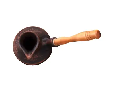 Turkish cofee Free low-poly 3D model