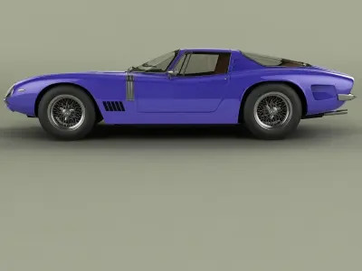 Bizzarrini 5300 GT Targa 3D model
