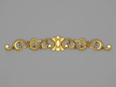 Classic Carved 003 3D model