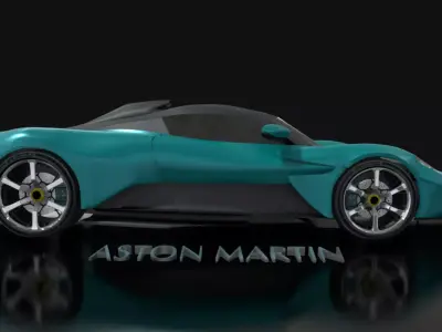 Aston Martin Valhalla 2023 3D model