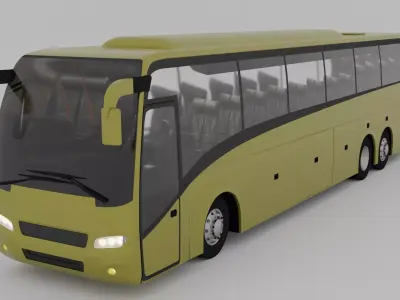 Volvo 9900 Luxury Bus  3D model