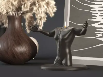 decorative Set 03 3D model