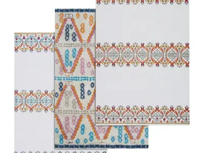 Rug Set 2367 3D model
