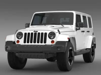Jeep Wrangler Polar 2014 3D model