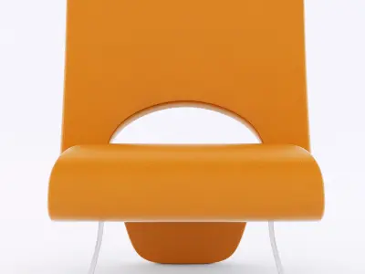 contemporary chair 3D model