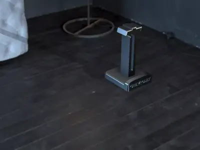 Chevrolet Headphone stand 3D print model