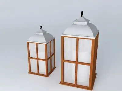 lanterns, flashlights Free 3D model