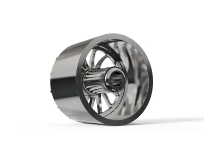 forgiato Wade-ECL concave wheel 3D print model