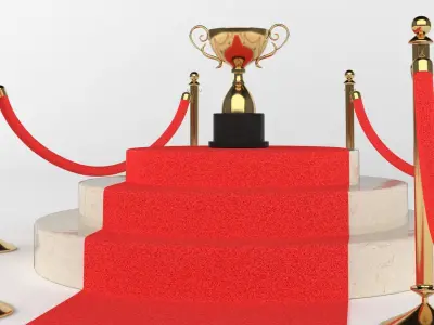 Red Carpet 3D model