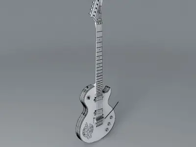Gibson Fantasy Les Paul guitar Free 3D model