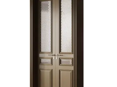 Classic interior door 28 3D model