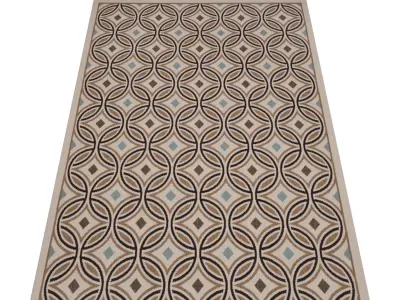 Rug Set 2166 3D model