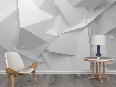 Photo Wallpaper No 30 Low-poly 3D model