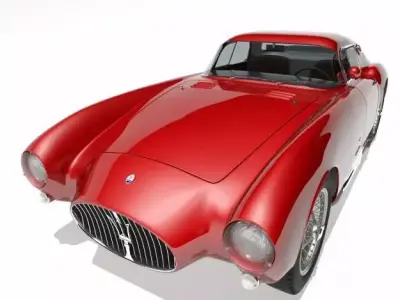 1953 Maserati A6 GCS 53 Pininfarina Berlinetta 3D model