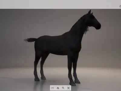 Horse - D2 3D model