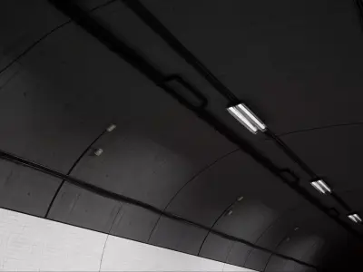  Modular Vehicle Tunnel Segment Variations 3D model