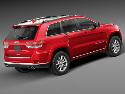 Jeep Grand Cherokee 2014 3D model