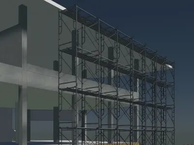 Construction scene 2313 3D model