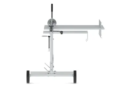 Garage Rotating Universal Panel Stand 3D model