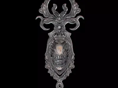 Staring Eye 3D print model