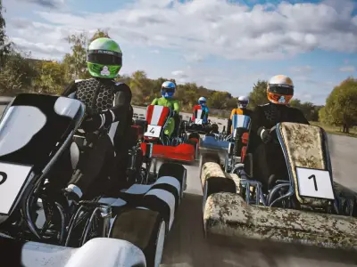 Speedy Go Kart 3D model