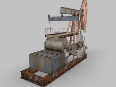 Oil Pump model 3D model