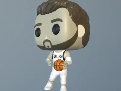 Funko Luka Doncic 3D print model