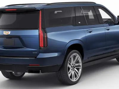 Escalade ESV SUV 2025 3D model