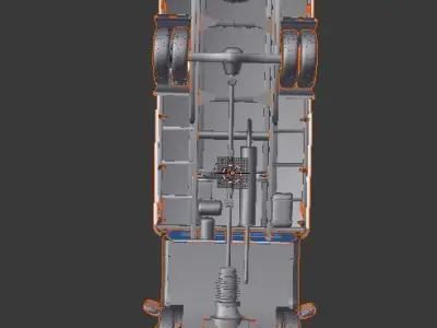 Iveco Daily Pickup - 2014 3D model