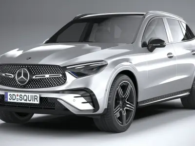 Mercedes-Benz GLC AMG 2023 3D model
