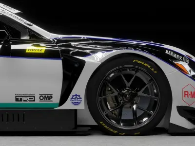 Lexus RC F GT3 3D model