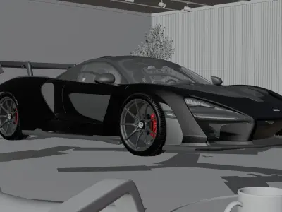 Mclaren Senna 3D model