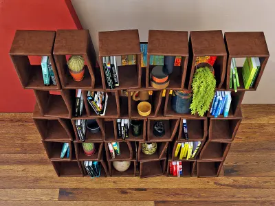 Moroso -Terreria bookcase 3D model