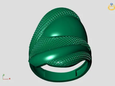 Women Plain Ring STL Models Womens Ring 3dmodels 3D print model 3D print model 12