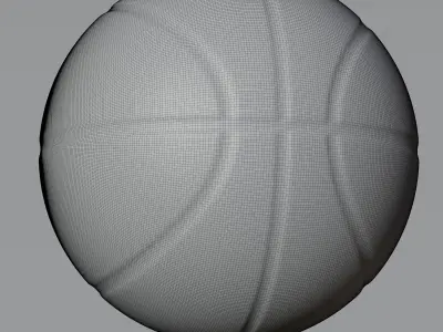 NBA Wilson Official Game basketball 2023 3D model