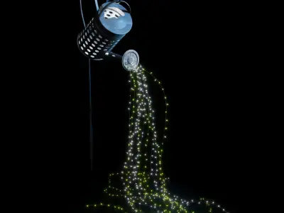 Landscape lamp 3D model