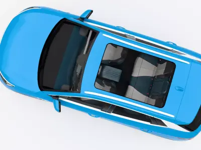 BYD Atto 3 2024 Low-poly 3D model