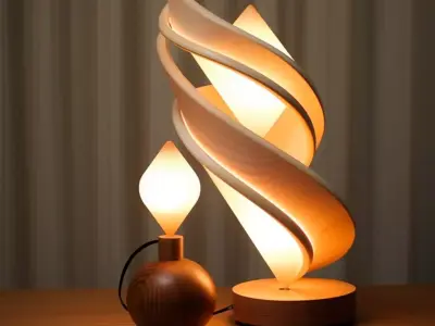 Luxury lamps 3D model 3D print model