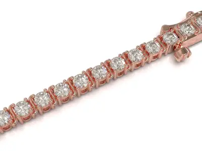 Tennis Bracelet 47330  3D print model