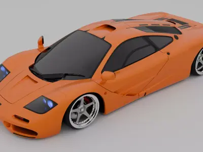 McLaren F1 3D model