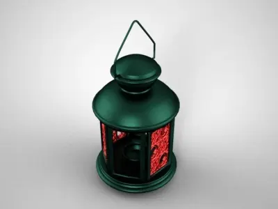Oriental Lantern 3D model