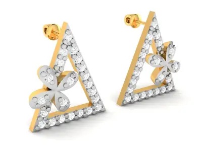 Women Earring 3D print model order